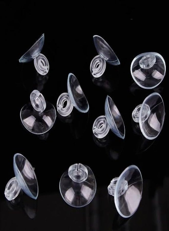 WinldMonmo Transparent Aquarium Suction Cup Holders, 10 Pack, for Fish Tank Tubing, Pumps and Filters - Image 1
